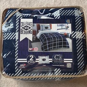 2 piece Penn State bedding set